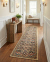 Tabriz Tapestry Collection Area Rug - Sahand (Cream) Runner Cream  lifestyle 30