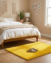 Plush Oasis Collection Area Rug - Serenity (Tuscan Sun Yellow) Rectangle Tuscan Sun Yellow  lifestyle 3