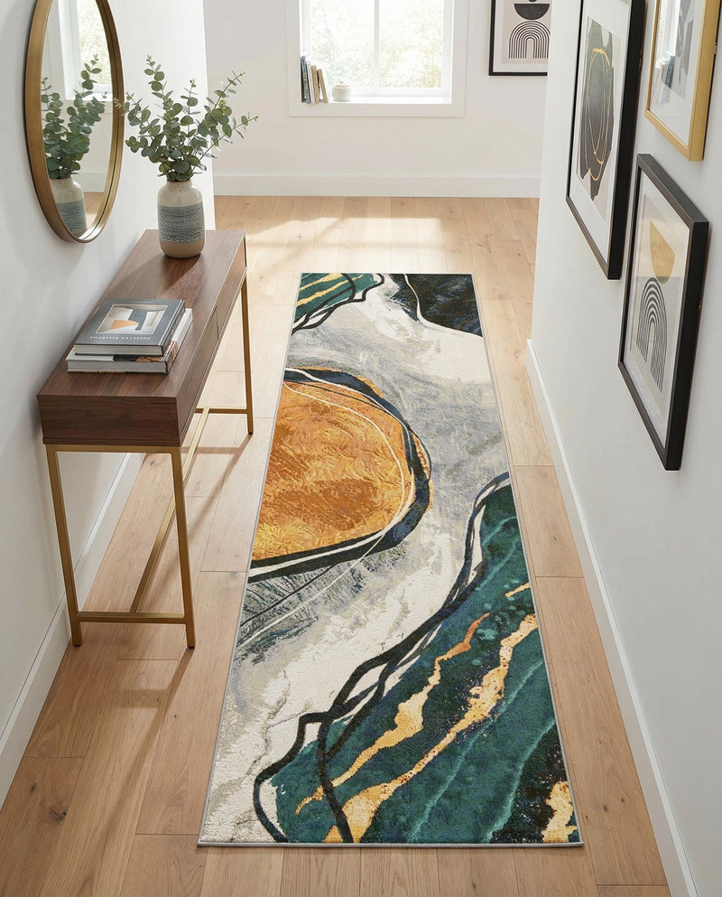 Urban Terrace Collection Area Rug -  Pavilion Runner Multi  lifestyle 41