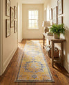 Baroque Era Collection Area Rug - Versailles (Tuscan Yellow) Runner Tuscan Yellow  lifestyle 26