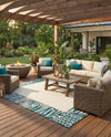Savannah Escape Collection Area Rug - Serengeti Rectangle Ivory  lifestyle 6