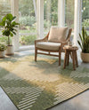Urban Terrace Collection Area Rug -  Chelsea (Green) Rectangle Green  lifestyle 3