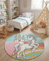 Wonder Tykes Collection Area Rug -  Carnival Round Multi  lifestyle 37
