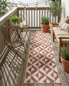 Urban Oasis Rugs Collection Area Rug -  Highrise (Rust Red) Runner Rust Red  lifestyle 46