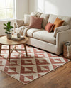 Urban Oasis Rugs Collection Area Rug -  Highrise (Rust Red) Rectangle Rust Red  lifestyle 16