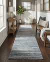 Sahara Essence Collection Area Rug - Oasis (Blue) Runner Blue  lifestyle 73