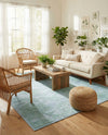 Bahama Breeze Outdoor Collection Area Rug -  Eleuthera Rectangle Navy Blue  lifestyle 8