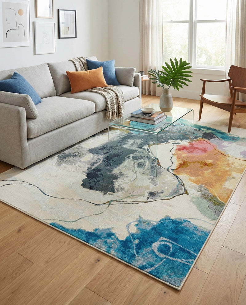 Urban Terrace Collection Area Rug -  Arbor Rectangle Multi  lifestyle 15