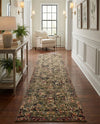 Neptune Elegance Collection Area Rug -  Galatea (Green) Runner Green  lifestyle 57