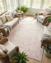 Luminara Sands Collection Area Rug - Elysium (Carnation Pink) Rectangle Carnation Pink  lifestyle 25