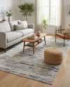 Bloomsbury Elegance Collection Area Rug -  Soho Rectangle Gray  lifestyle 19