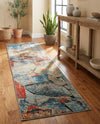 Urban Terrace Collection Area Rug -  Boulevard Runner Multi  lifestyle 69