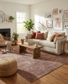 Sahara Essence Collection Area Rug - Oasis (Brown) Rectangle Brown  lifestyle 12