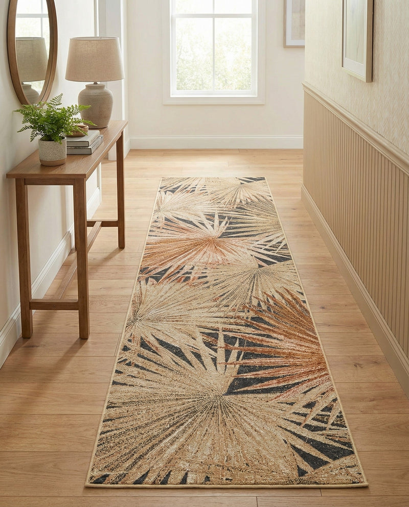 Seaside Blooms Collection Area Rug -  Avalon Runner Multi  lifestyle 52