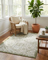 Tribal Terrace Treasures Collection Area Rug - Mayan Marina (Green) Rectangle Green  lifestyle 16