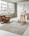 Bloomsbury Elegance Collection Area Rug -  Chelsea Rectangle Gray and Ivory  lifestyle 30