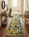 Riviera Elegance Collection Area Rug -  Menton (Navy Blue) Runner Navy Blue  lifestyle 48