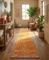 Dover Terrace Collection Area Rug -  Lagoon (Orange) Runner Orange  lifestyle 28