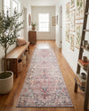 Vintage Memories Collection Area Rug - Echoes Runner Beige pink  lifestyle 68