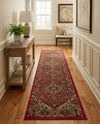 Persian Elegance Collection Area Rug -  Khorasan Runner Red  lifestyle 45