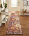 Seville Elegance Collection Area Rug - Cordoba Runner Rust Red  lifestyle 45