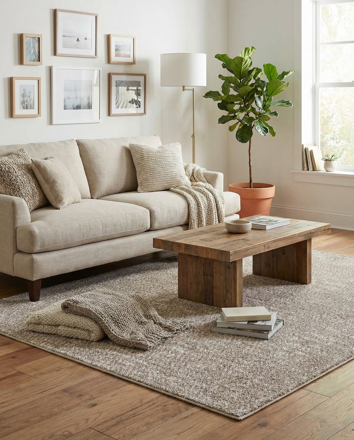 Sienna Collection Area Rug -  Verona Rectangle Cloud Gray  lifestyle 51