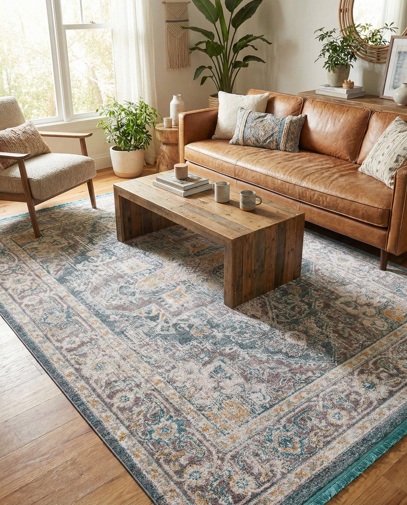 Caribbean Breeze Collection Area Rug -  Andros Rectangle Gray  lifestyle 22