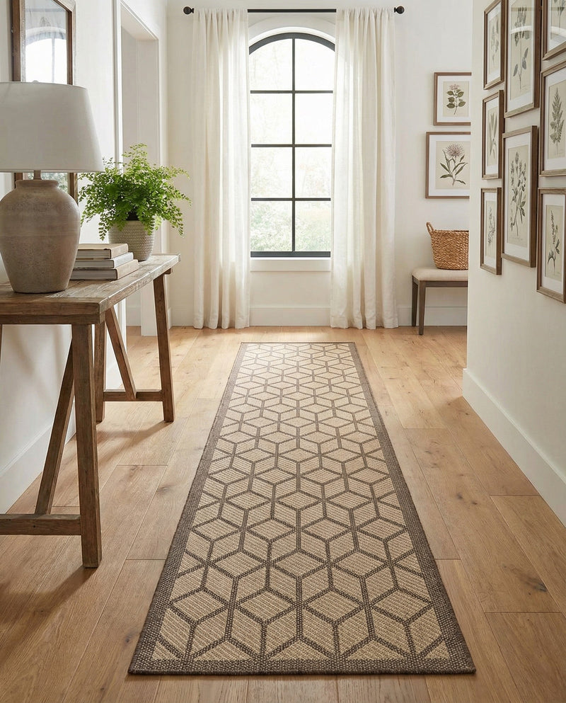 Sahara Sands Collection Area Rug -  Mut Runner Natural  lifestyle 33