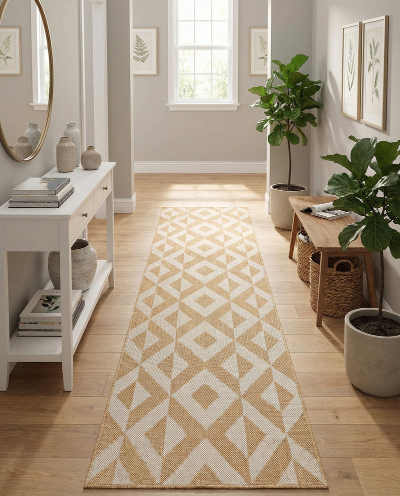 Urban Oasis Rugs Collection Area Rug -  Highrise (Beige) Runner Beige  lifestyle 29