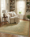 Chelsea Elegance Collection Area Rug -  Stockwell Rectangle Light Green  lifestyle 39