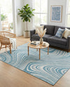 Urban Terrace Collection Area Rug - Soho Rectangle Light Aqua  lifestyle 42