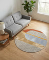 Urban Terrace Collection Area Rug -  Deck Round Multi  lifestyle 56