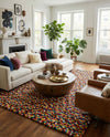 Woolen Sphere Collection Area Rug - Orbsburg (Multi) Rectangle Multi  lifestyle 28