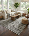 Savannah Pergola Collection Area Rug -  Pergola (Gray) Rectangle Gray  lifestyle 26