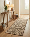 Sahara Sands Collection Area Rug -  Buto Runner Brown  lifestyle 76