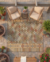 Coastal Terrace Collection Area Rug -  Pelican Square Multi  lifestyle 63