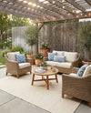 Jill Zarin Sedona Oasis Outdoor Collection Area Rug - Coconino (Pebble Stones) Rectangle Pebble Stones  lifestyle 3