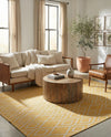 Urban Oasis Rugs Collection Area Rug -  Boulevard (Yellow Ivory) Rectangle Yellow Ivory  lifestyle 5