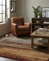 Bistro Lounge Collection Area Rug -  Cortado Square Beige  lifestyle 56