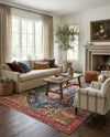 Patio Heritage Collection Area Rug -  Sanctuary Rectangle Multi  lifestyle 49
