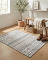 Heritage Elegance Collection Area Rug -  Edinburgh Rectangle Gray  lifestyle 35