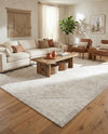 Tribal Terrace Treasures Collection Area Rug - Mayan Marina (Light Gray) Rectangle Light Gray  lifestyle 13