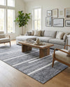 Cathedral Elegance Collection Area Rug - Chapel Rectangle Gray  lifestyle 10