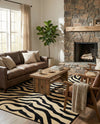 Savannah Sojourn Collection Area Rug -  Kilimanjaro Rectangle Cream  lifestyle 8