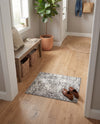 Riviera Elegance Collection Area Rug -  Vence Rectangle Dark Gray  lifestyle 44