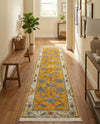 Arcadia Rugs Collection Area Rug - Eden (Yellow) Runner Yellow  lifestyle 72