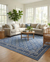 Horizon Collection Area Rug -  Aurora Rectangle Blue  lifestyle 13