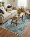 Coastal Haven Collection Area Rug - Seabreeze (Navy Blue) Rectangle Navy Blue  lifestyle 6