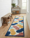 Caribbean Terrace Collection Area Rug -  Nevis Runner White  lifestyle 53