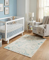Wonder Tykes Collection Area Rug -  Spectrum Rectangle Ivory  lifestyle 27